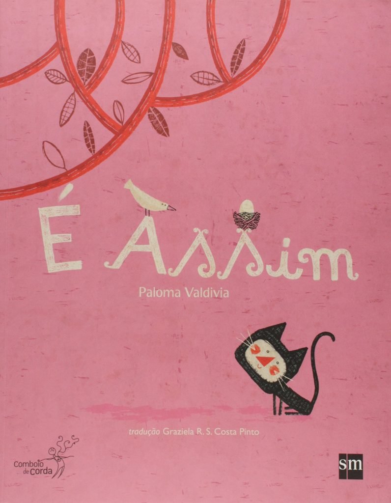 Capa do livro " É assim" de Paloma Valdivia